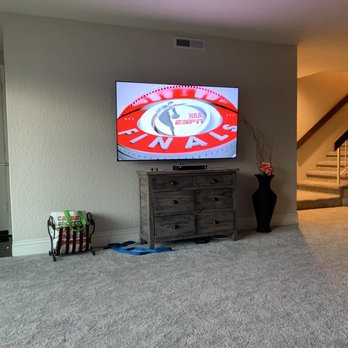 HD Hookups - Living room tv job completed - Home Theatre Installation Near Me - San Diego, California HD Hookups - Living room tv job completed - Home Theatre Installation Near Me - San Diego, California