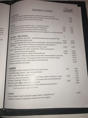 Menu photo 6 Zum Leupold Vienna, 9 Menu photo 6 Zum Leupold Vienna, 9