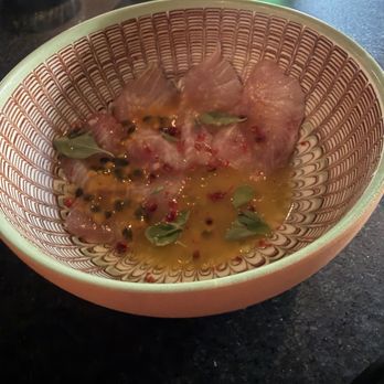 Il Brutto - Hawaiian Kanpachi Crudo @ $22 - Italian Near Me - Austin, Texas Il Brutto - Hawaiian Kanpachi Crudo @ $22 - Italian Near Me - Austin, Texas