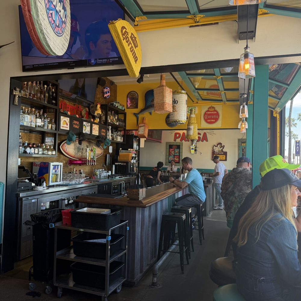 Super Panga - View inside from the rail. - Tacos Near Me - Newport Beach, California Super Panga - View inside from the rail. - Tacos Near Me - Newport Beach, California