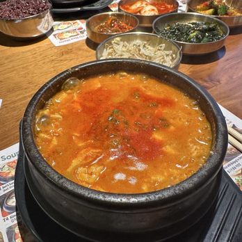 Young Dong Tofu House - Tofu soup with clams - Korean Near Me - San Gabriel, California Young Dong Tofu House - Tofu soup with clams - Korean Near Me - San Gabriel, California