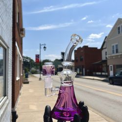 Yinzers Cloud House - FREEZEABLE PURPLE GLASS