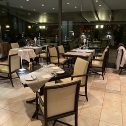Ristorante Al Lago - inside very modern but still cozy