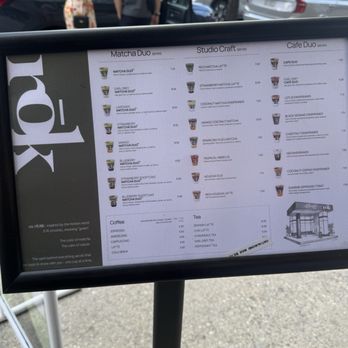 Rōk Coffee And Tea - Menu - Coffee & Tea Near Me - New York, New York Rōk Coffee And Tea - Menu - Coffee & Tea Near Me - New York, New York
