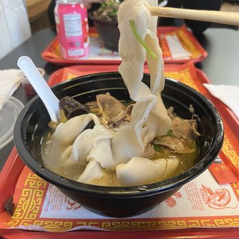 Gene's Chinese Flatbread Cafe - #2 Lamb hand-pulled noodle soup - Chinese Near Me - Boston, Massachusetts