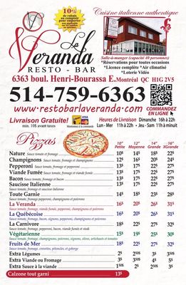 Menu photo 4 La Veranda Montreal, QC