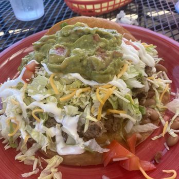 Burritos Lalo - Beef taco salad with De La Oja beans - Mexican Near Me - Orcutt, California