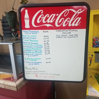 Las Marias - Side menu 2 - Mexican Near Me - Monrovia, California