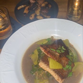 The Osprey - The salmon entree. - Seafood Near Me - Orlando, Florida The Osprey - The salmon entree. - Seafood Near Me - Orlando, Florida