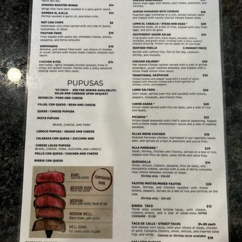 Olla Cafe & Bar - Menu - Latin American Near Me - Stafford, Virginia Olla Cafe & Bar - Menu - Latin American Near Me - Stafford, Virginia
