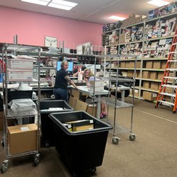 Wholesale Universe - This is our shipping room in the warehouse.
