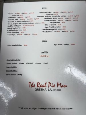 THE REAL PIE MAN by null