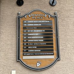 Canmore Health & Wellness Centre - Sign