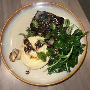 Woods Hill Pier 4 - Charred short rib - it's ok - New American Near Me - Boston, Massachusetts Woods Hill Pier 4 - Charred short rib - it's ok - New American Near Me - Boston, Massachusetts