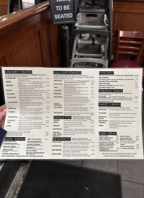 Menu photo 3 Crepevine Restaurants San Jose, CA
