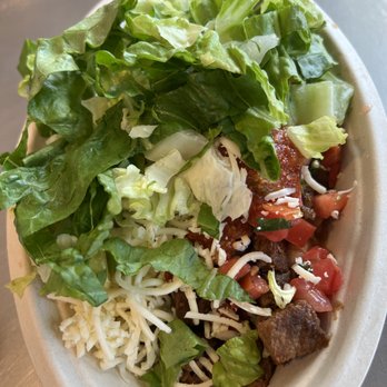 Chipotle Mexican Grill - This is also supposed to be the steak bowl with rice. - Mexican Near Me - West Vancouver, British Columbia Chipotle Mexican Grill - This is also supposed to be the steak bowl with rice. - Mexican Near Me - West Vancouver, British Columbia