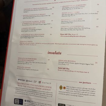 Eataly Bar - Menu 7/26 - Cocktail Bars Near Me - Las Vegas, Nevada Eataly Bar - Menu 7/26 - Cocktail Bars Near Me - Las Vegas, Nevada