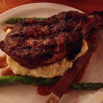Rocking V Cafe - Pork chop - New American Near Me - Kanab, Utah Rocking V Cafe - Pork chop - New American Near Me - Kanab, Utah