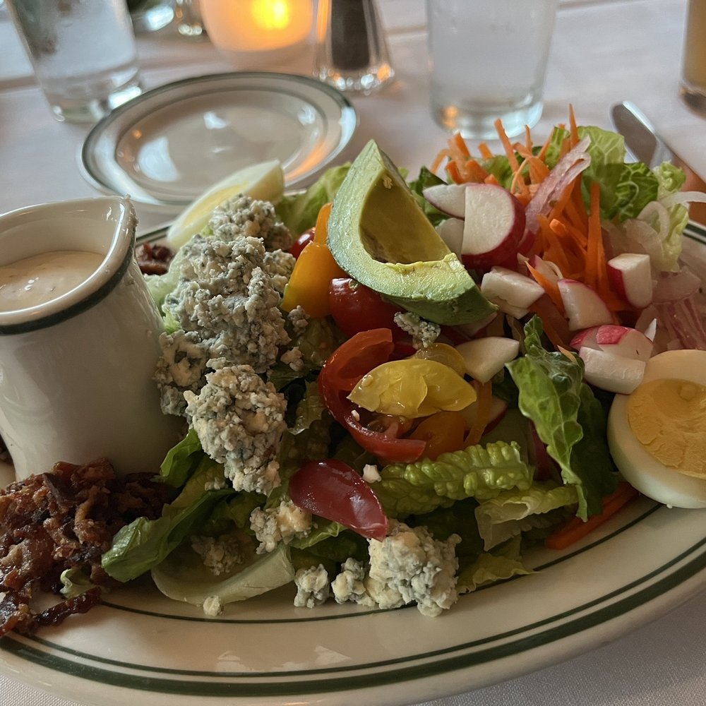 Barringer's Restaurant - Cobb salad half - Steakhouses Near Me - Fish Creek, Wisconsin