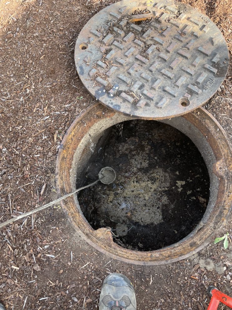 Slide of NW Sewer & drain