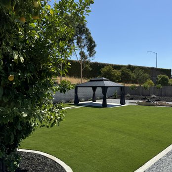 Timeless Design and Build - Concrete curb with a concrete pad for a pergola and turf. - Patio Coverings Near Me - Escondido, California Timeless Design and Build - Concrete curb with a concrete pad for a pergola and turf. - Patio Coverings Near Me - Escondido, California