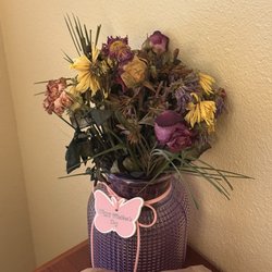 The Harrison at Heritage - Wilted and sad looking flowers from Mother's Day!