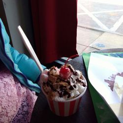 Crazy Sweet - Just found them across from the building for kids, and stopped for a treat. Wonderful feeling, great choices, delicious ice cream.