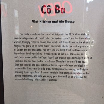 CÔBA - Vietnamese Near Me - Seattle, Washington