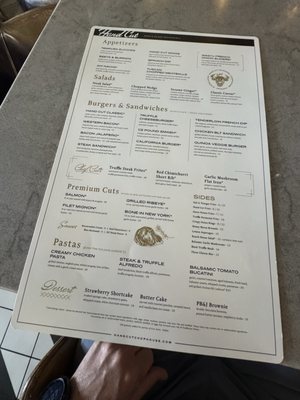 Menu photo 3 Hand Cut Chophouse Scottsdale, AZ Menu photo 3 Hand Cut Chophouse Scottsdale, AZ