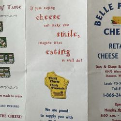 Belle Plaine Cheese Factory - Prices as of August, 2021