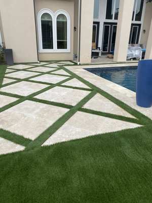 Frisco Tx Pool - Artificial Turf Installation and Landscape Installation around Pool in Frisco Tx Frisco Tx Pool - Artificial Turf Installation and Landscape Installation around Pool in Frisco Tx