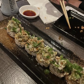 Rice - Green Garden Roll (vegan) - Japanese Near Me - Manhattan Beach, California Rice - Green Garden Roll (vegan) - Japanese Near Me - Manhattan Beach, California