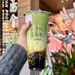 Mango Matcha Latte
