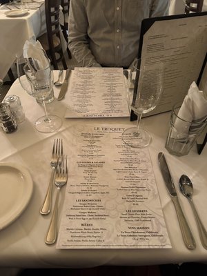 Menu photo 5 Le Troquet Albuquerque, NM