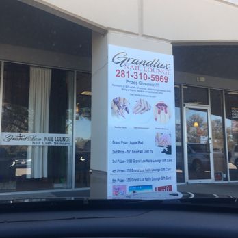 Grand Lux Nail Lounge - The giveaway raffle that I wasn't informed about by staff. - Eyelash Service Near Me - Houston, Texas Grand Lux Nail Lounge - The giveaway raffle that I wasn't informed about by staff. - Eyelash Service Near Me - Houston, Texas