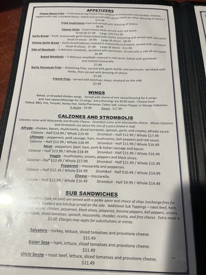 Menu photo 1 Pizzaboyz Palatka, FL