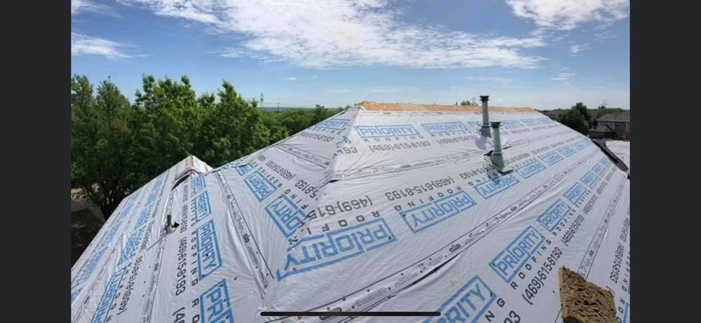 Slide of Priority Roofing