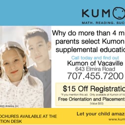 Kumon Math and Reading Center of Vacaville - Welcome to the world's largest after-school math & reading program, The Kumon Method will help your child gain learning skills.
