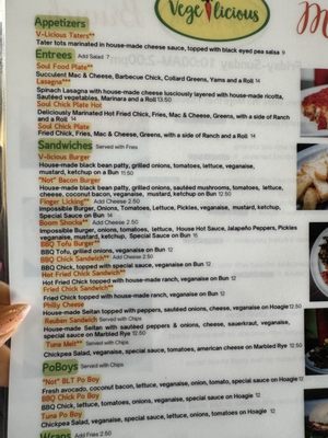 Menu photo 6 Vegelicious Antioch, TN