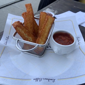 Cafe Landwer - Halloumi Sticks - Cafes Near Me - Brighton, Massachusetts