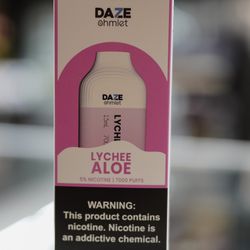 Hawaii Cheapest Vape Shop - Ala Moana - Daze Ohmlet - Lychee Aloe 7000 Puffs