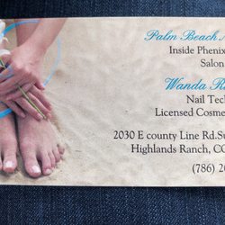Wanda Rivera - Business card.