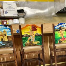 Memito's Tacos and Deli - Chairs at the counter