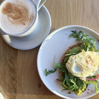 Edda Coffee Roasters - AVOCADO TOAST and hot Chai Latte - Coffee & Tea Near Me - Cleveland, Ohio