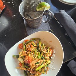 Vegan off menu dish.