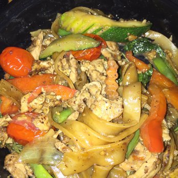 Rai Lay Thai - Lunch portion of chicken drunken noodles - Sushi Bars Near Me - Charlotte, North Carolina Rai Lay Thai - Lunch portion of chicken drunken noodles - Sushi Bars Near Me - Charlotte, North Carolina