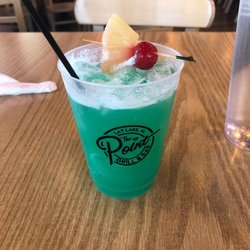 The Point Grill & Bar - Blue Bayou Cocktail