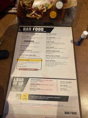 Menu photo 1 Buffalo Wild Wings Norman, OK