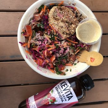 Aubergine Kitchen - Wild Fish Bowl (GF, DF) - Mediterranean Near Me - Riverton, Utah