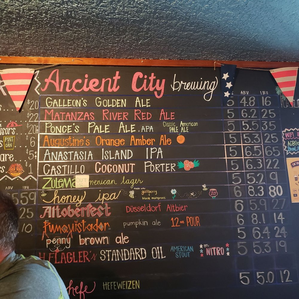 Ancient City Brewing - Breweries Near Me - St. Augustine, Florida